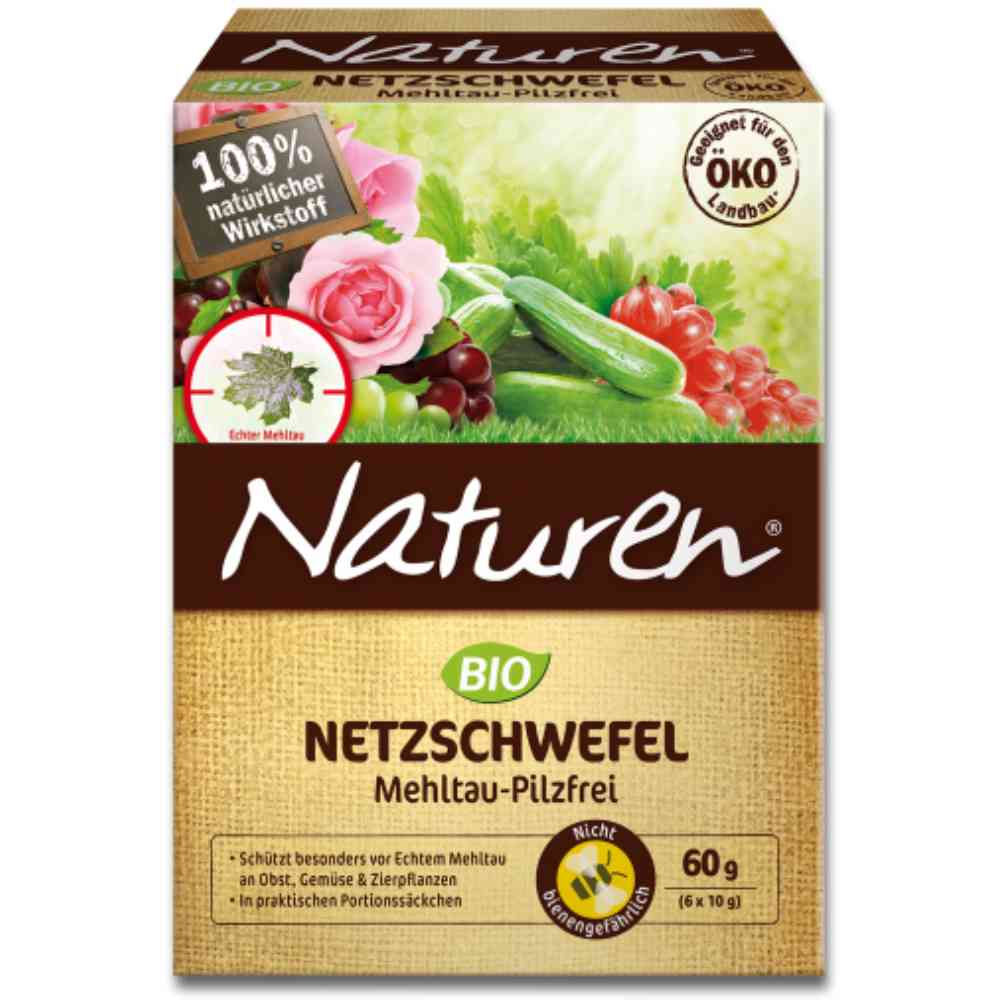 Substral Naturen Netzschwefel Mehltau-Pilzfrei 6x10g