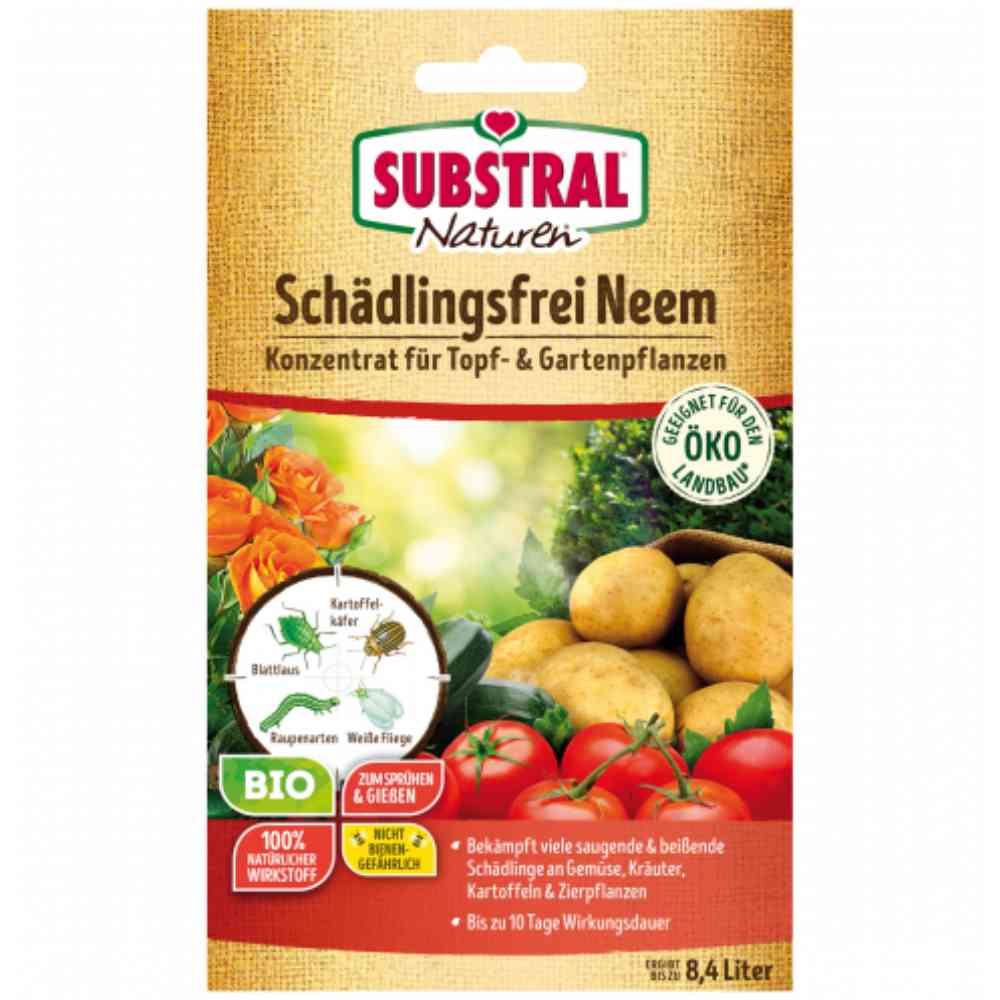 Substral Naturen Schädlingsfrei Neem 4x7,5ml