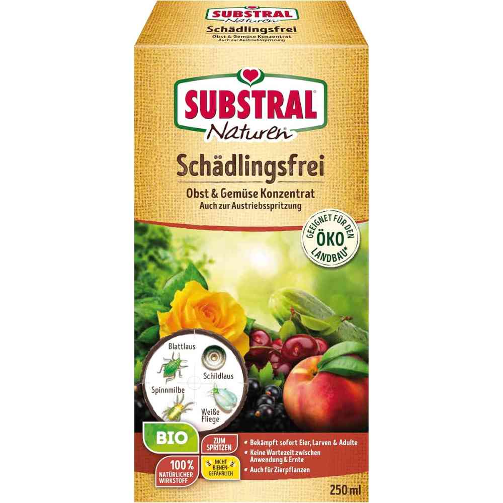 Substral Naturen Schädlingsfrei Obst- und Gemüse Konzentrat 250ml