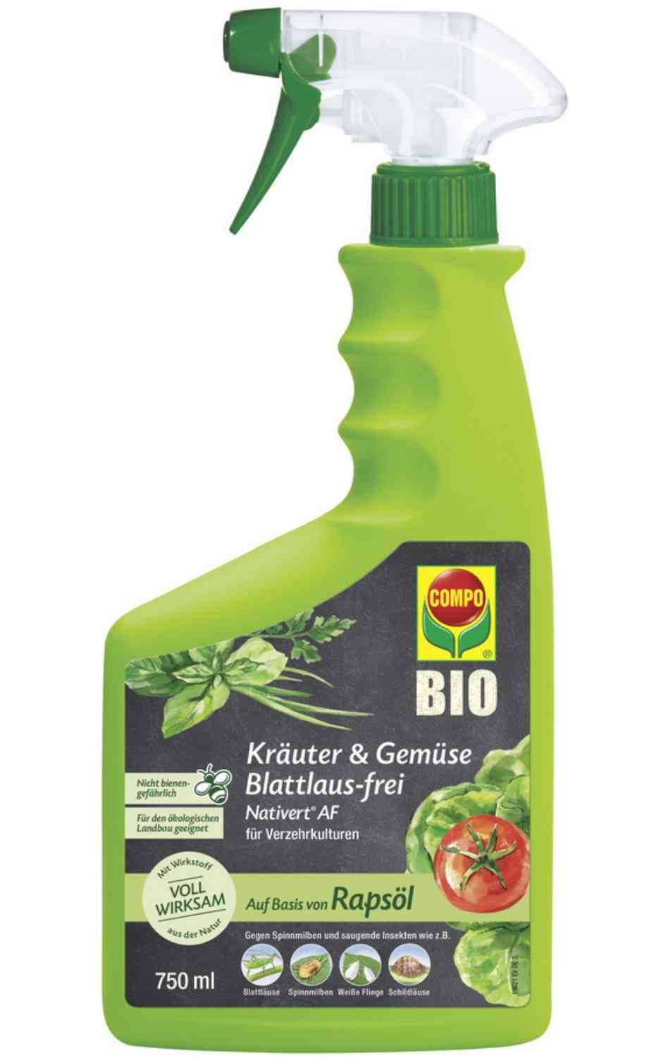 COMPO Kräuter & Gemüse Blattlaus-frei Nativert AF